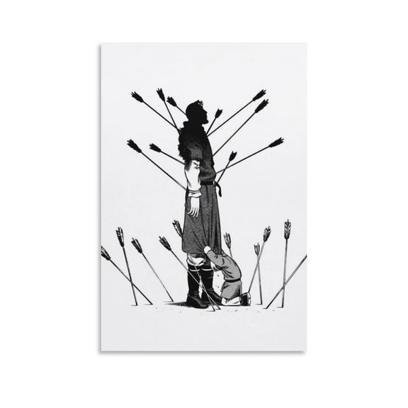 Viland Saga Manga Poster Canvas Poster Wall Art Picture Prints Hanging Photo Gift Decor Home Posters Artworks 12x18inch(30x45cm)