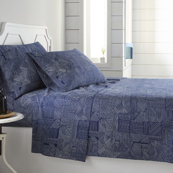 Vilano Choice Geo Dreams Ultra Soft 4-piece Sheet Set