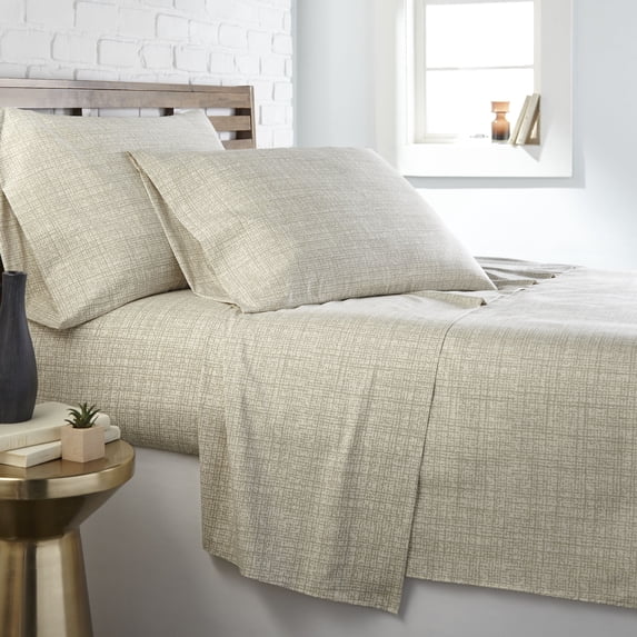 Vilano Choice Muted Mesh 4-piece Sheet Set