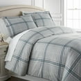 thumbnail image 1 of Vilano Plaid Printed Comforter Set by SouthShore Fine Linens, 1 of 9