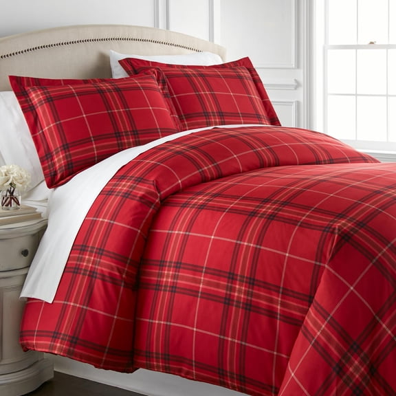 Vilano Plaid Printed Comforter Set by SouthShore Fine Linens