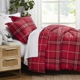thumbnail image 1 of Vilano Plaid Printed Duvet Cover Set by SouthShore Fine Linens, 1 of 9