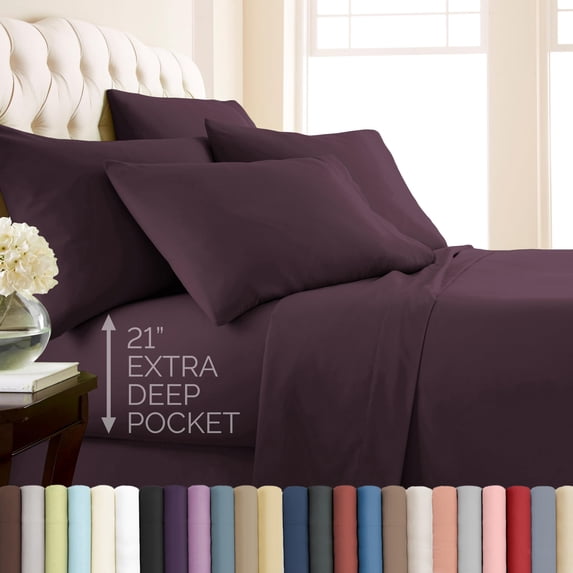 Vilano Springs 6-Piece Extra Deep Pocket Sheet Set by SouthShore Fine Linens