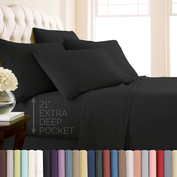 Vilano Springs 6-Piece Extra Deep Pocket Sheet Set by SouthShore Fine Linens