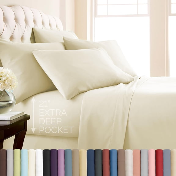Vilano Springs 6-Piece Extra Deep Pocket Sheet Set by SouthShore Fine Linens