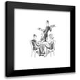 thumbnail image 1 of Vilar, Roger 15x15 Black Modern Framed Museum Art Print Titled - Dining Out, 1 of 5