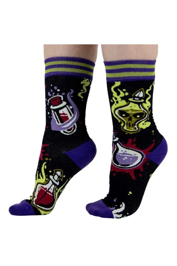 Vile Vials Crew Socks