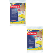 Vileda Extra Soft floor cloth for mopping and wiping - 2 pack - Made in Europe