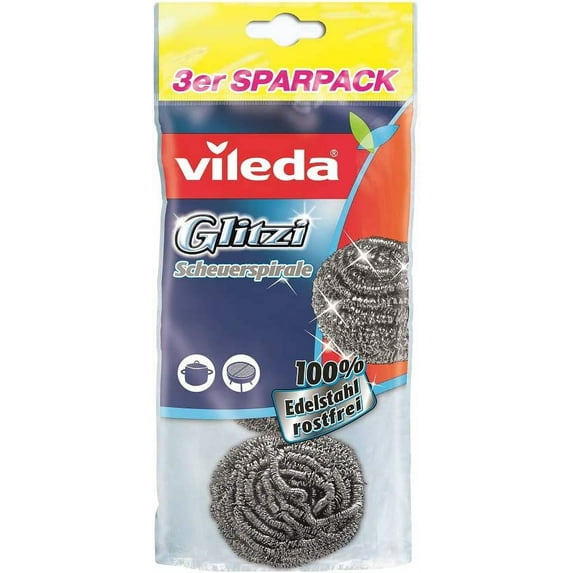 Vileda Pack of 2 Spiral Scourers