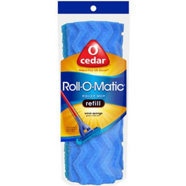 Vileda Professional RollOMatic Sponge Mop REFILLS, Galvanized, 10 IN