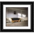 thumbnail image 1 of Vilhelm Hammershoi 2x Matted 24x20 Black Ornate Framed Art Print 'Sunshine in the Drawingroom III', 1 of 2