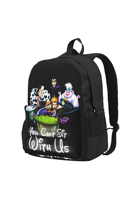 Vill-Ain Bad Witche Backpack Computer Bag Hiking Bookpack Travel Backpack For Adult 16.5in