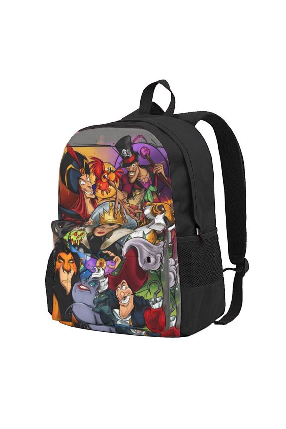 Vill-Ain Bad Witche Backpack Computer Bag Hiking Bookpack Travel Backpack For Adult 16.5in