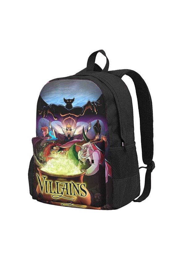 Vill-Ain Bad Witche Backpack Computer Bag Hiking Bookpack Travel Backpack For Adult 16.5in