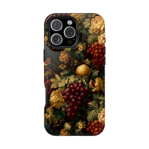 Villa Aurum Tough Phone Case, Luxe Gold Inspired Dual Layer Shockproof Cover Compatible with iphone 17