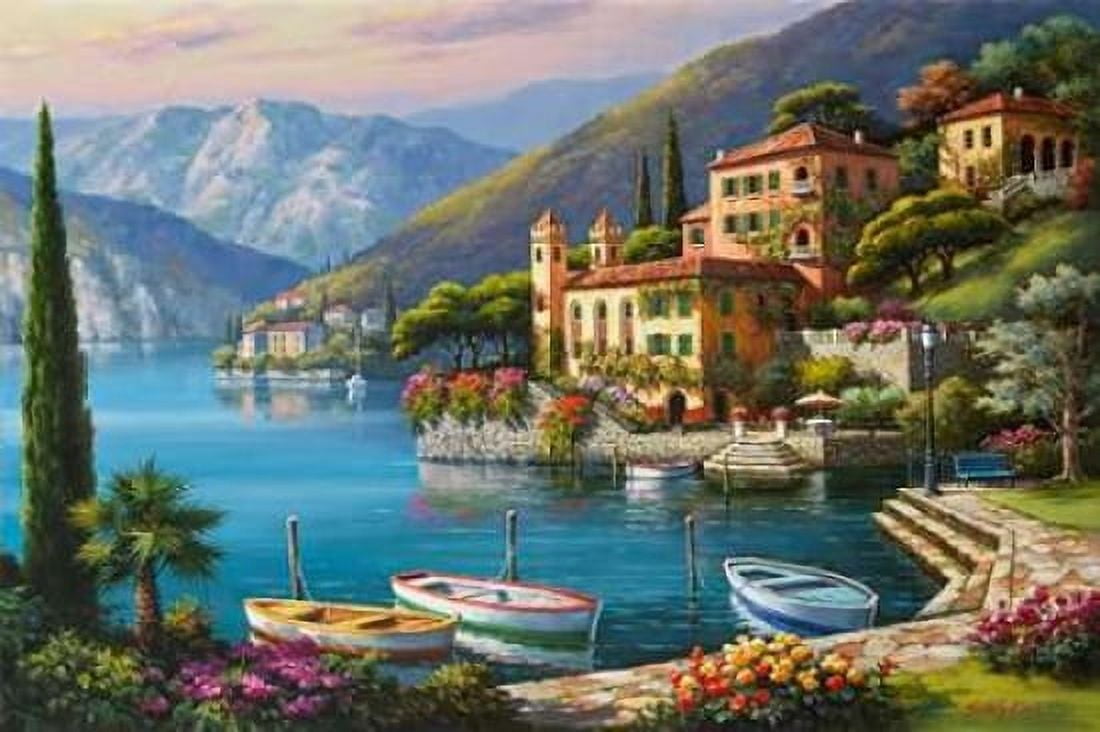 Villa Bella Vista Canvas Art - Sung Kim (24 x 36)