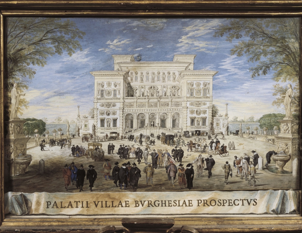 Villa Borghese Canvas Art - (24 x 18)