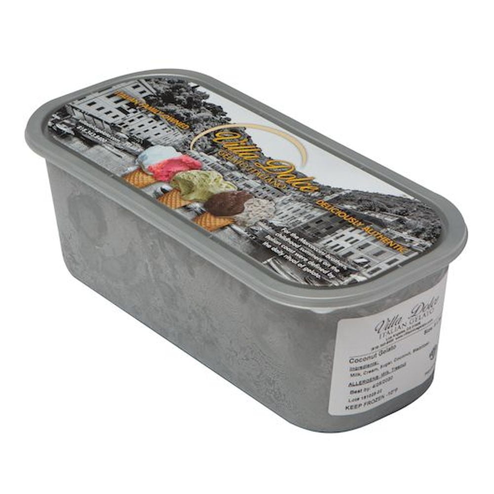 Villa Dolce Caribbean Coconut Gelato, 5 Liter