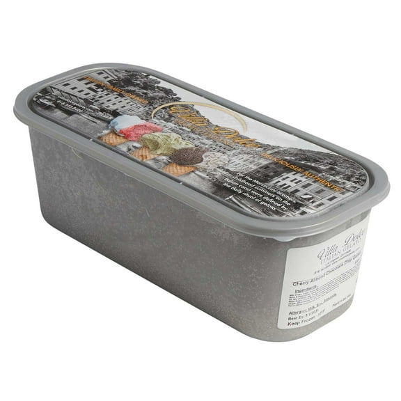 Villa Dolce Cherry Almond Chocolate Chip Gelato, 5 Liter -- 1 each