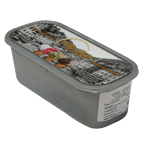 Villa Dolce Green Tea Gelato, 5 Liter -- 1 each