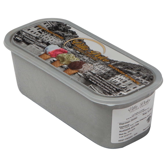 Villa Dolce Italian Espresso Gelato, 5 Liter -- 1 each