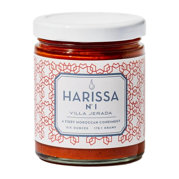 Villa Jerada Harissa No.1 Fiery Moroccan Condiment, 6 oz