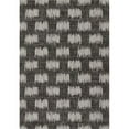 thumbnail image 1 of Villa Machine Made Transitional Rectangle Area Rug - Charcoal - 5 ft. 3 in. x 7 ft. 6 in., 1 of 1