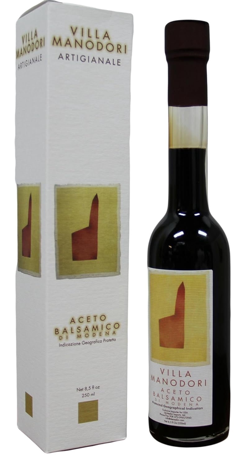 Villa Manodori Balsamic Vinegar, 2 Bottles (8.5 Fl Oz)