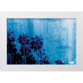 thumbnail image 1 of Villa, Milli 14x11 White Modern Wood Framed Museum Art Print Titled - Palm Cool Night Blue Horizontal, 1 of 4