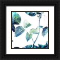 thumbnail image 1 of Villa, Milli 15x15 Black Ornate Wood Framed with Double Matting Museum Art Print Titled - Universal Leaves 2, 1 of 4