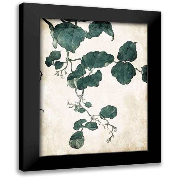 Villa, Milli 15x18 Black Modern Framed Museum Art Print Titled - Hanging Leaves 4
