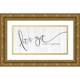thumbnail image 1 of Villa, Milli 18x11 Gold Ornate Wood Framed with Double Matting Museum Art Print Titled - Comfy Together 2, 1 of 4