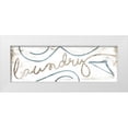 thumbnail image 1 of Villa, Milli 18x9 White Modern Wood Framed Museum Art Print Titled - Laundry Hanger, 1 of 4