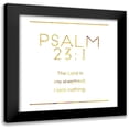 thumbnail image 1 of Villa, Milli 20x20 Black Modern Framed Museum Art Print Titled - New Psalm Gold, 1 of 5