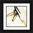 thumbnail image 1 of Villa, Milli 20x20 Black Ornate Wood Framed with Double Matting Museum Art Print Titled - Line Scribble, 1 of 4