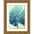 thumbnail image 1 of Villa, Milli 23x32 Gold Ornate Wood Framed with Double Matting Museum Art Print Titled - Bright Leaf, 1 of 4