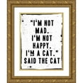 thumbnail image 1 of Villa, Milli 25x32 Gold Ornate Wood Framed with Double Matting Museum Art Print Titled - Said The Cat, 1 of 4