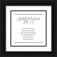 thumbnail image 1 of Villa, Milli 26x26 Black Ornate Wood Framed with Double Matting Museum Art Print Titled - New Jeremiah Simple, 1 of 4