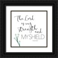 thumbnail image 1 of Villa, Milli 26x26 Black Ornate Wood Framed with Double Matting Museum Art Print Titled - The Lord Green, 1 of 4