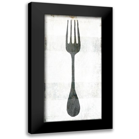 Villa, Milli 9x14 Black Modern Framed Museum Art Print Titled - Fork