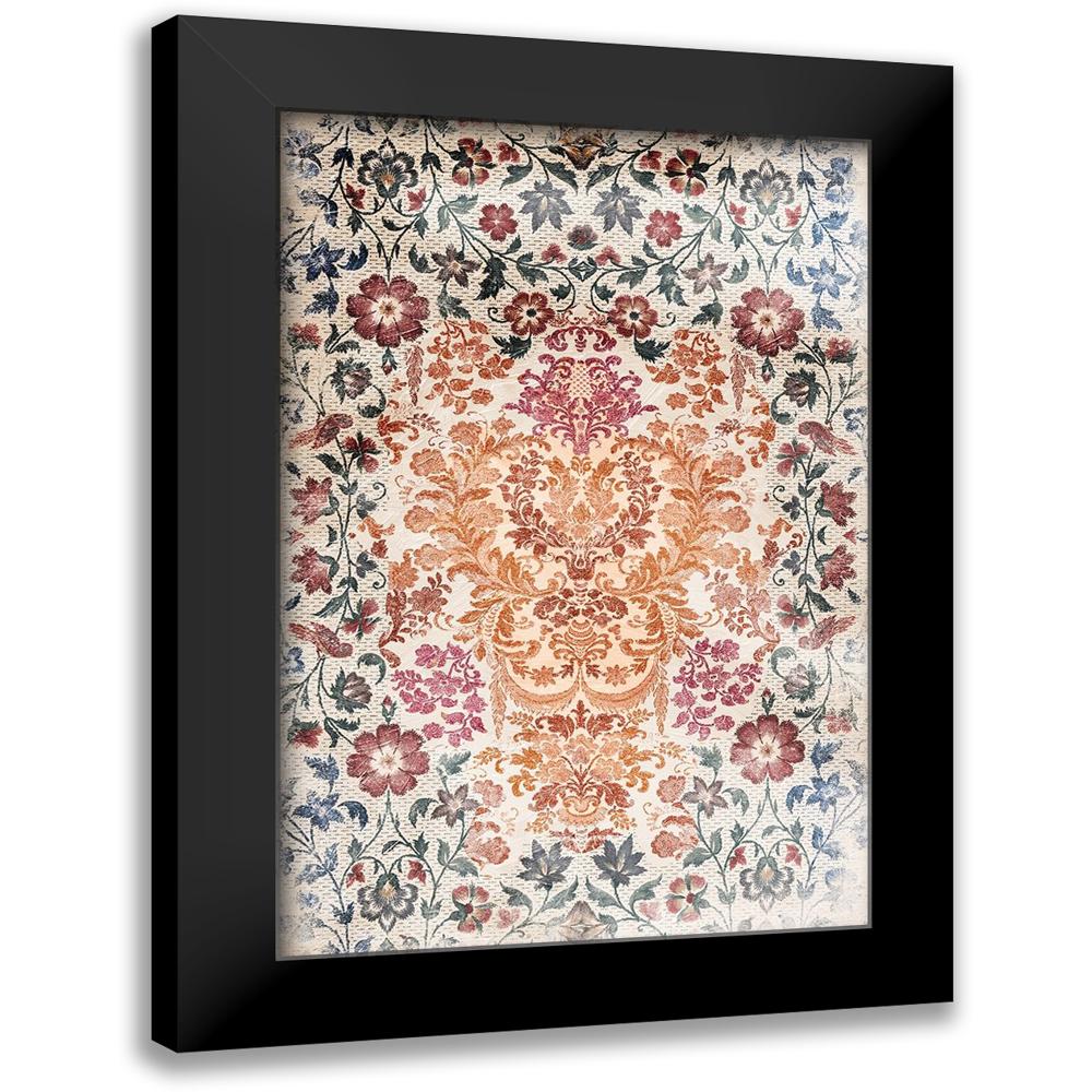 Villa, Mlli 11x14 Black Modern Framed Museum Art Print Titled - Floral ...