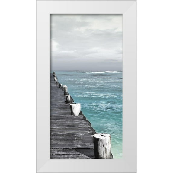 Villa, Mlli 11x18 White Modern Wood Framed Museum Art Print Titled - Right Dock