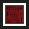 thumbnail image 1 of Villa, Mlli 12x12 Black Ornate Wood Framed with Double Matting Museum Art Print Titled - Juan En, 1 of 4