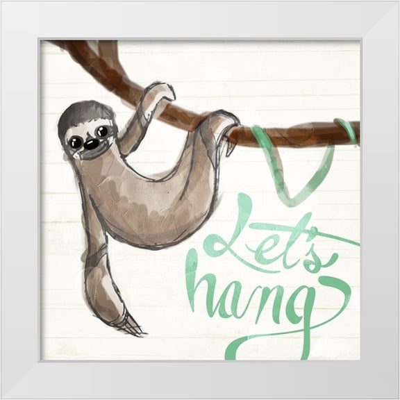 Villa, Mlli 12x12 White Modern Wood Framed Museum Art Print Titled - Lets Hang