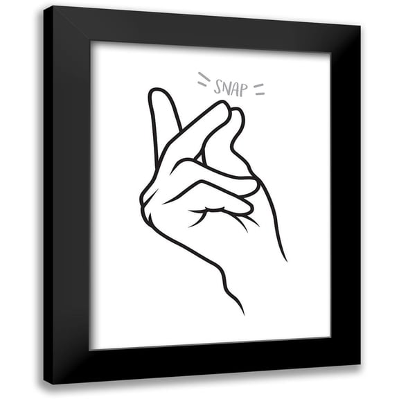 Villa, Mlli 12x14 Black Modern Framed Museum Art Print Titled - Snap