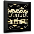 thumbnail image 1 of Villa, Mlli 12x14 Black Modern Framed Museum Art Print Titled - Tribal Meeting Cream, 1 of 5