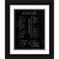 thumbnail image 1 of Villa, Mlli 12x14 Black Ornate Wood Framed with Double Matting Museum Art Print Titled - Morse Code Open, 1 of 4