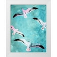 thumbnail image 1 of Villa, Mlli 12x14 White Modern Wood Framed Museum Art Print Titled - Birds In The Sky, 1 of 4
