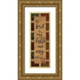 thumbnail image 1 of Villa, Mlli 13x32 Gold Ornate Wood Framed with Double Matting Museum Art Print Titled - My Light, 1 of 4