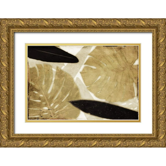 Villa, Mlli 14x11 Gold Ornate Wood Framed with Double Matting Museum Art Print Titled - Golden Safari